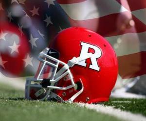 пазл Футбол шлема (Rutgers Athletics)
